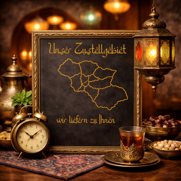 TERMEH Unser Zustellgebiet Unser Zustellgebiet orientalisch